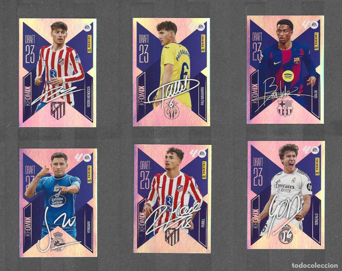 Cromos de f&uacute;tbol: Liga este 26/27 - Lote Kromix - En descripci&oacute;n los numeros y nombres