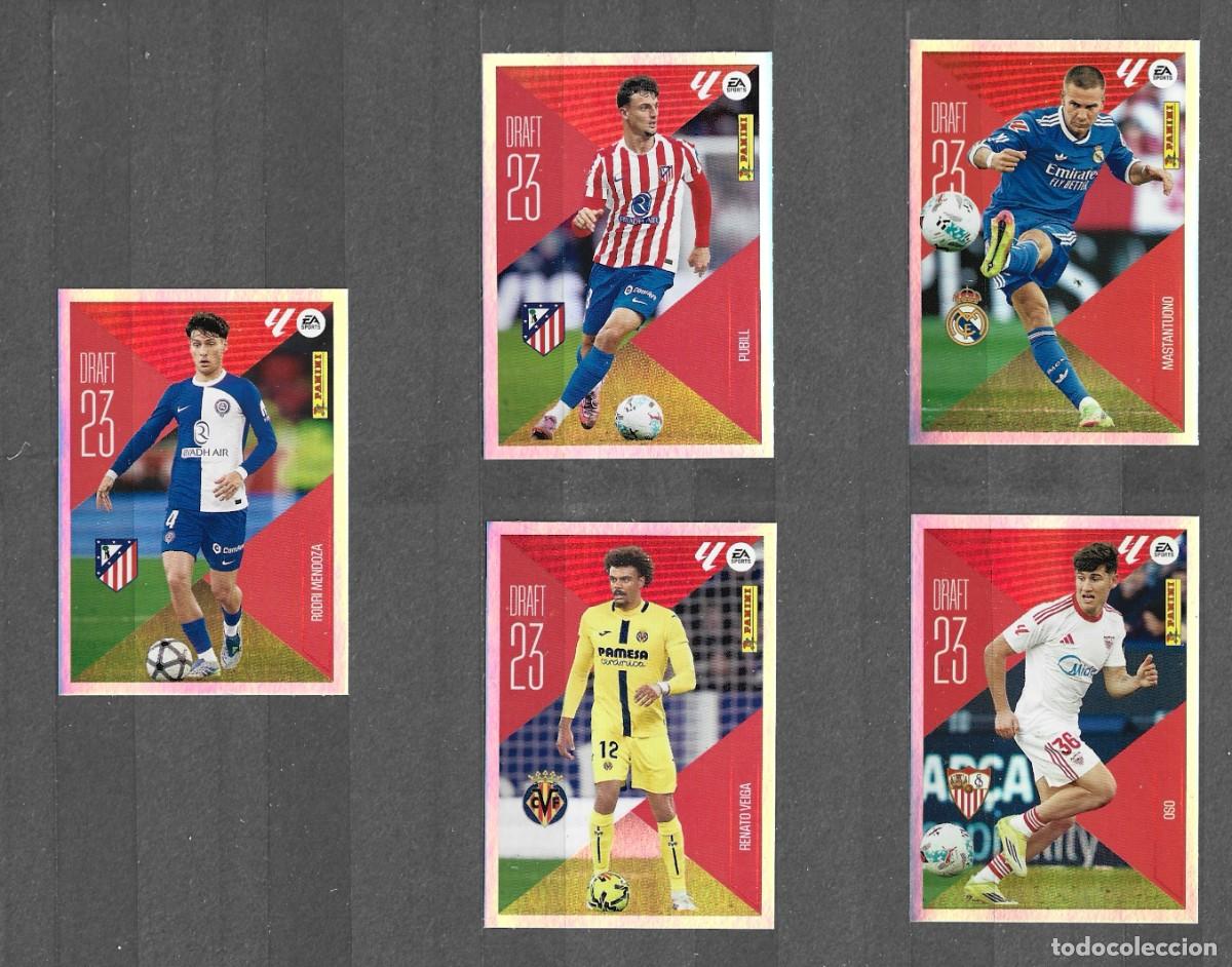 Cromos de f&uacute;tbol: Liga este 26/27 - Lote Draft 23 - En descripci&oacute;n los numeros y nombres