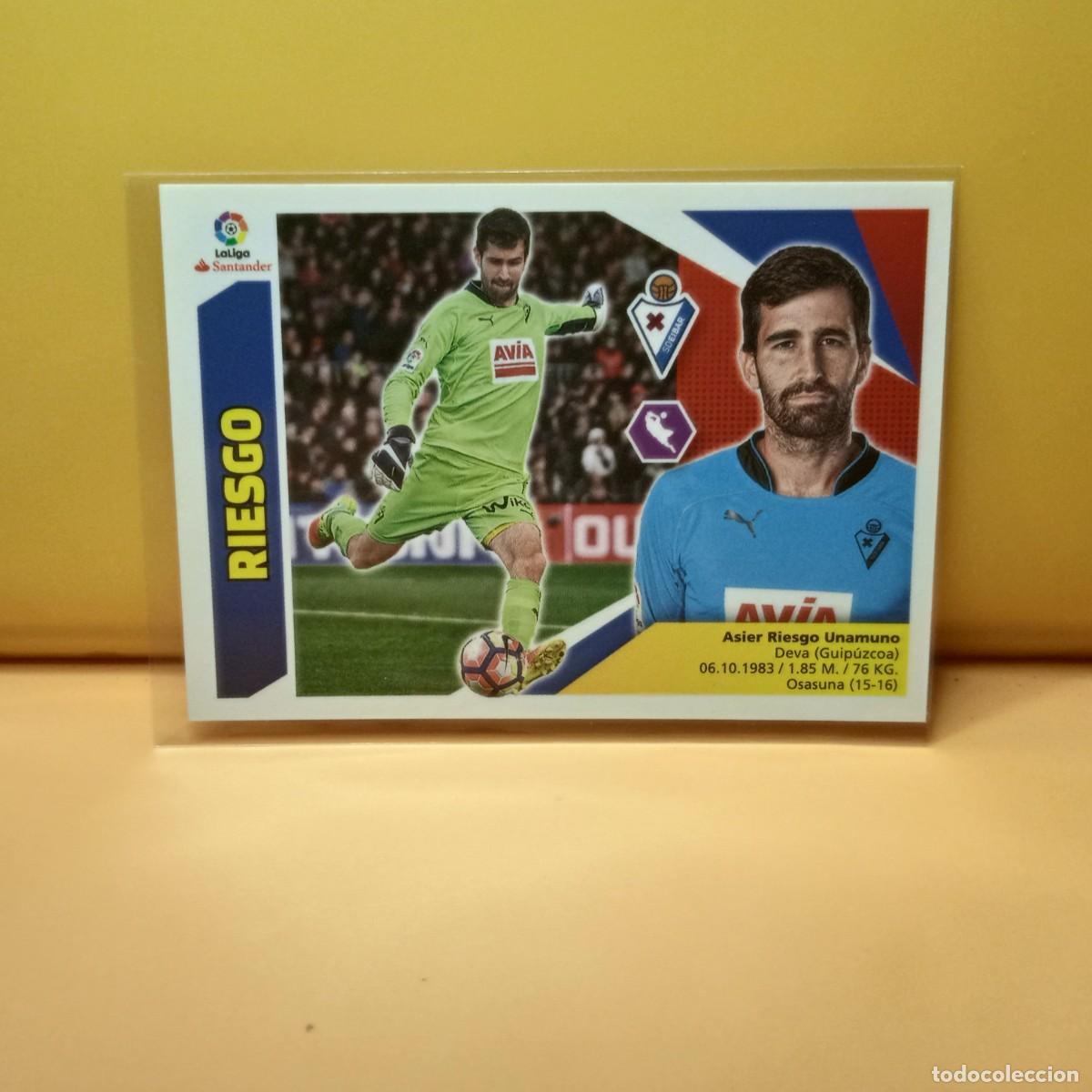 Cromos de f&uacute;tbol: EDICIONES ESTE 2017 2018 17 18 S.D EIBAR RIESGO 1