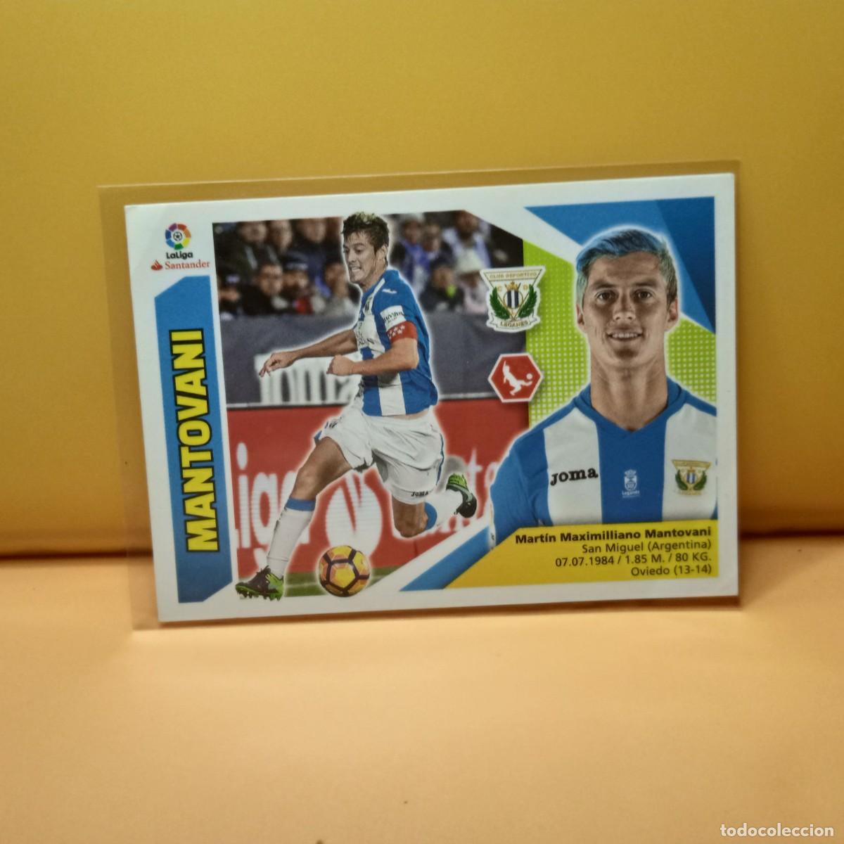 Cromos de f&uacute;tbol: EDICIONES ESTE 2017 2018 17 18 C.D LEGANES MANTOVANI 6