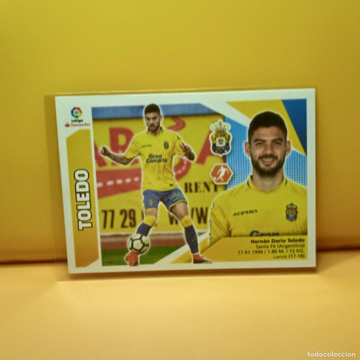 Cromos de f&uacute;tbol: EDICIONES ESTE 2017 2018 17 18 U.D LAS PALMAS TOLEDO 11 (2&ordf; EDICI&Oacute;N)