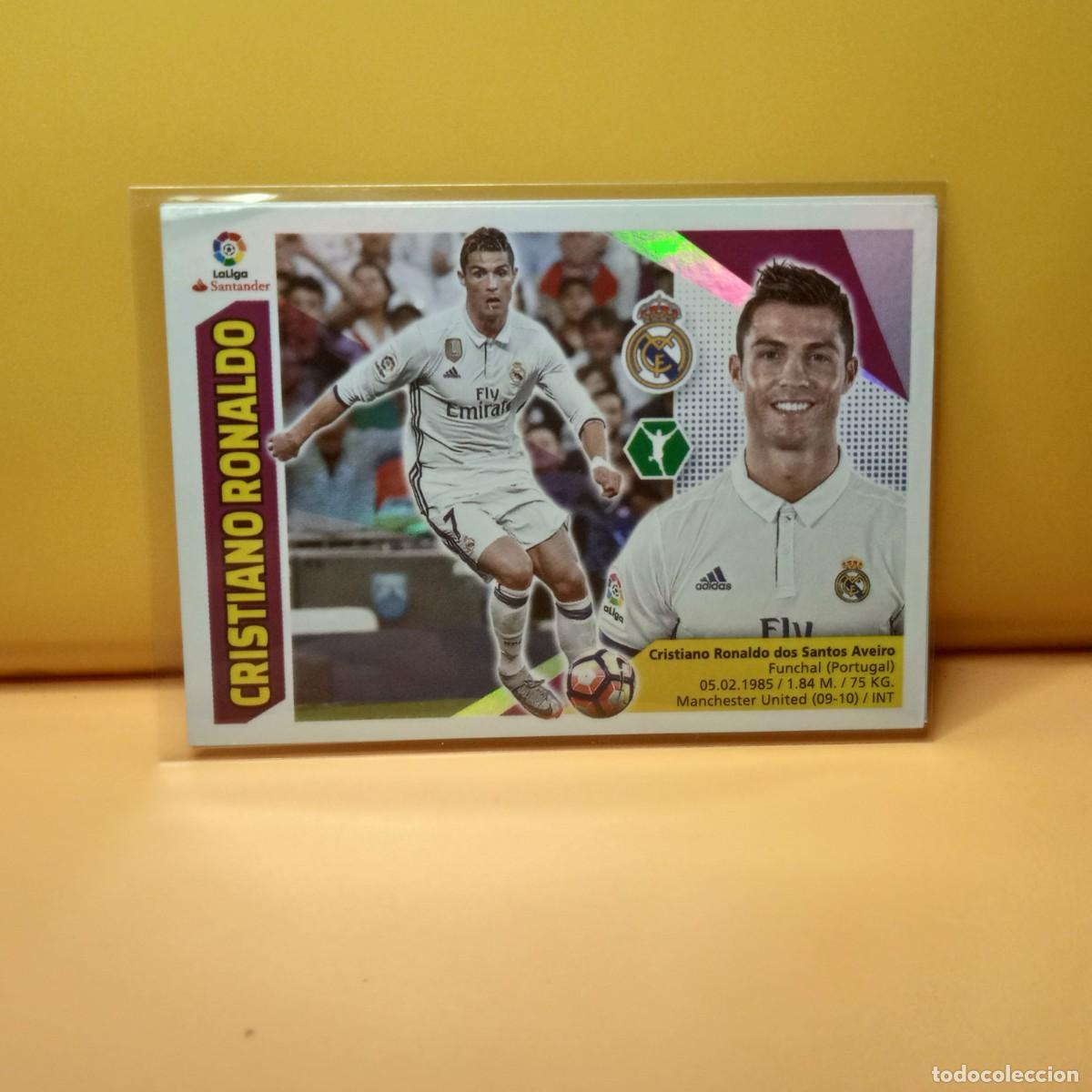 Cromos de f&uacute;tbol: EDICIONES ESTE 2017 2018 17 18 REAL MADRID CRISTIANO RONALDO 16