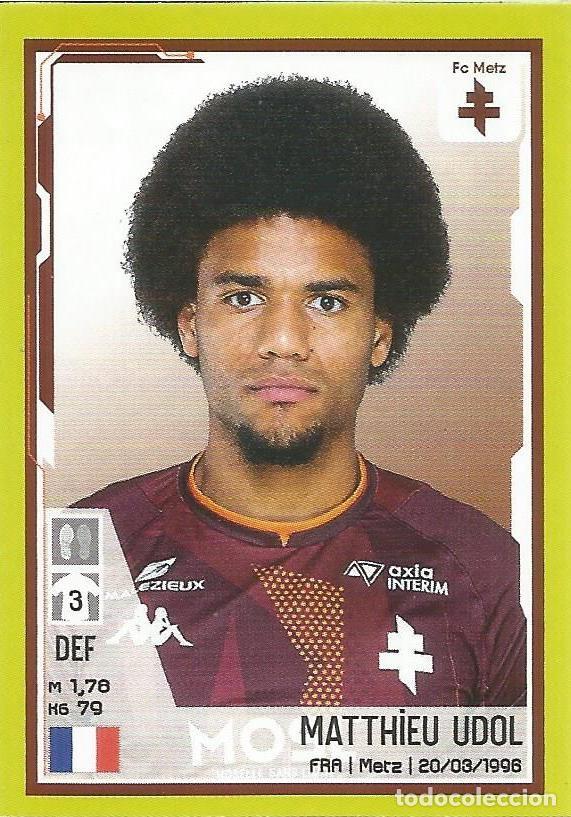 Cromos de f&uacute;tbol: Cromo Sticker Matthieu Udol - FC Metz - N&uacute;mero 227 - Foot 2022 22 Ligue 1 Uber Eats - Panini