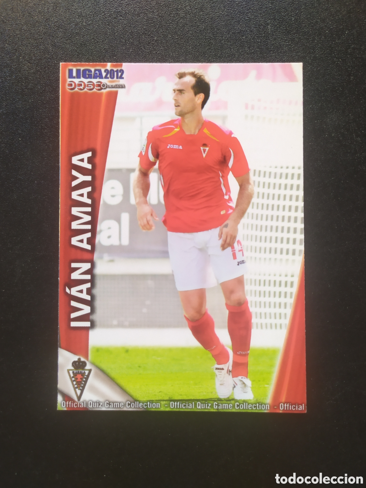 Cromos de f&uacute;tbol: Mundicromo fichas Liga 2011 2012 11 12 Iv&aacute;n Amaya n&deg; 1118 Murcia