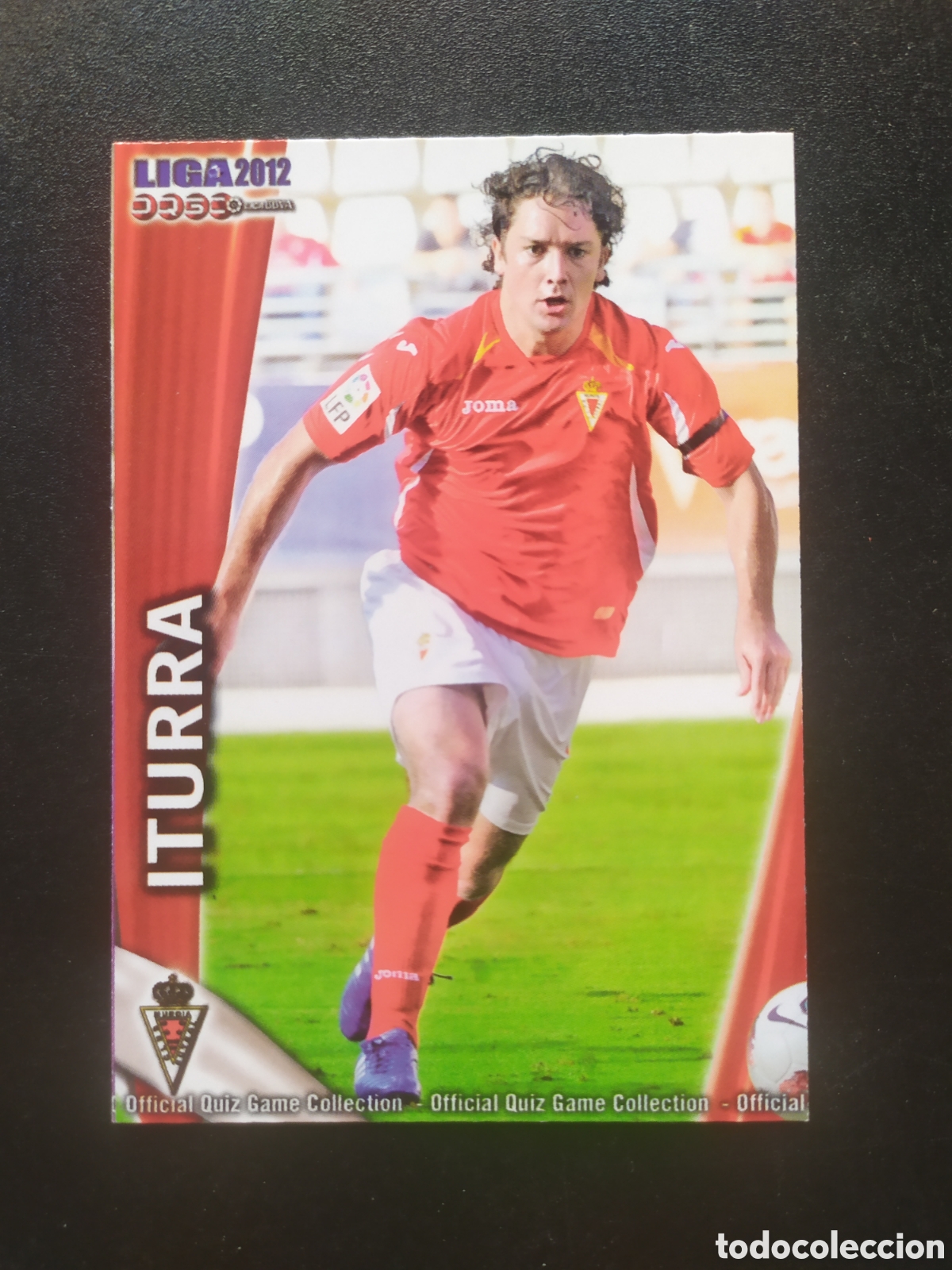 Cromos de f&uacute;tbol: Mundicromo fichas Liga 2011 2012 11 12 Iturra n&deg; 1123 Murcia