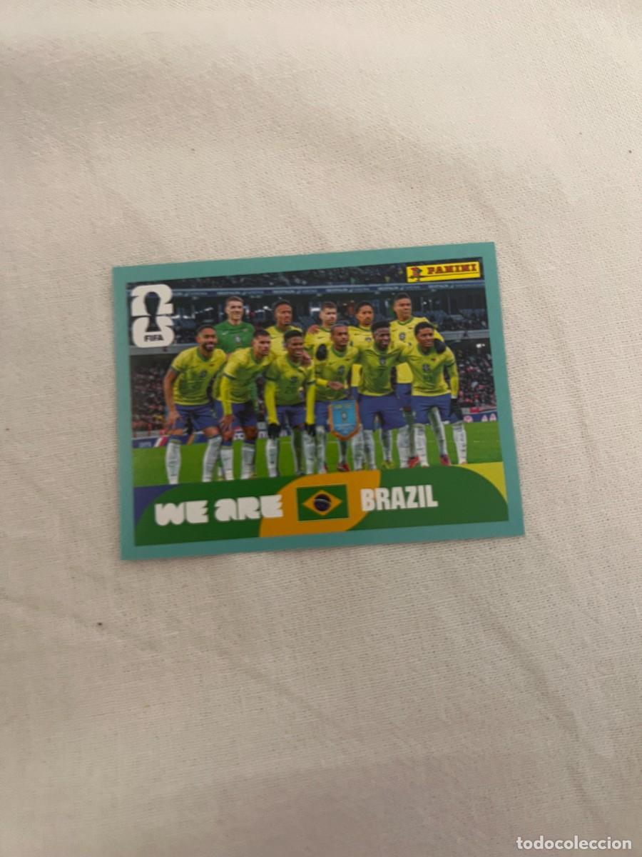 Cromos de f&uacute;tbol: ALINEACION BRASIL 13 PANINI MUNDIAL FIFA WORLD CUP 2026 PANINI