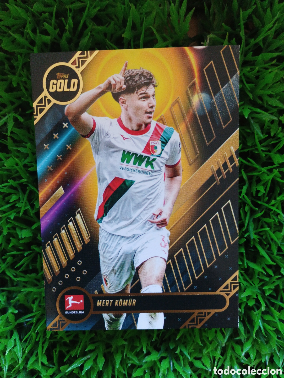 Cromos de f&uacute;tbol: Komur Augsburgo Gold 2026