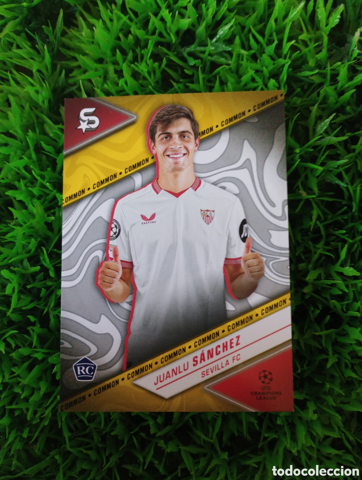 Cromos de f&uacute;tbol: Juanlu Sanchez Sevilla COMMON ROOKIE Superstars 2024 # 189