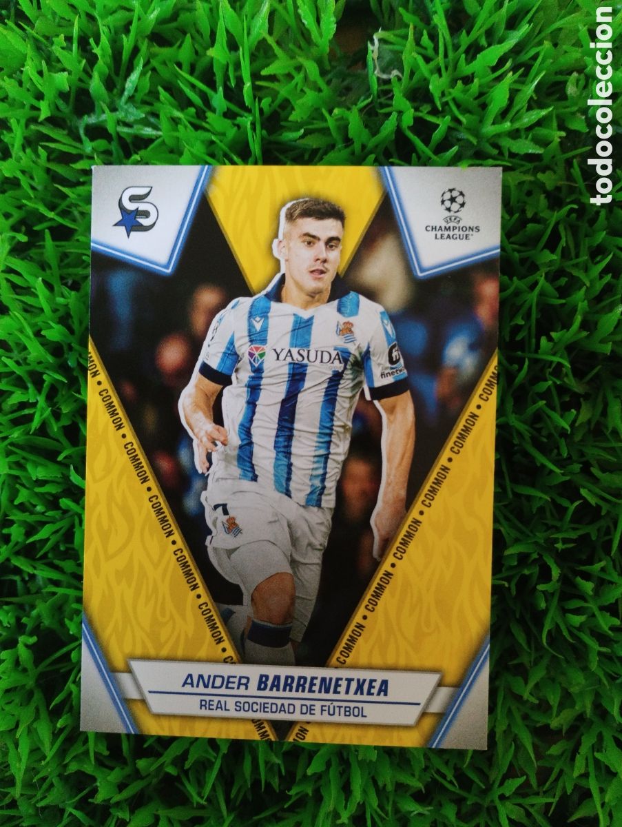 Cromos de f&uacute;tbol: Barrenetxea Real Sociedad COMMON Superstars 2024 # 143