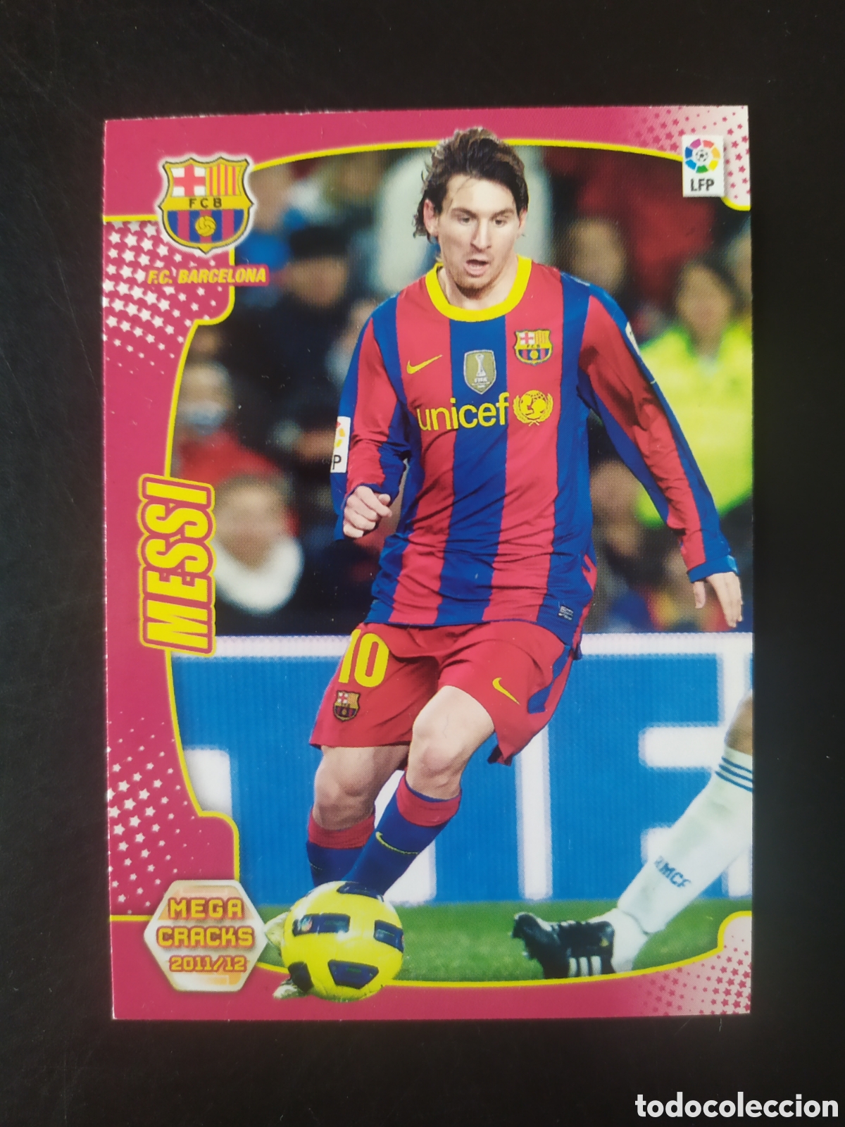 Cromos de f&uacute;tbol: Megacracks 2011 2012 11 12 panini Messi n&deg; 53 Barcelona