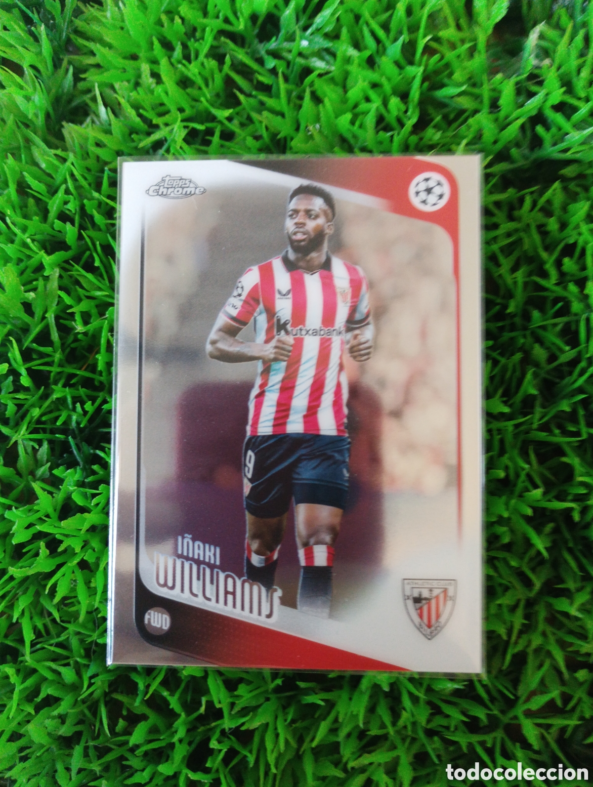 Cromos de f&uacute;tbol: I&ntilde;aki Williams Athletic Bilbao Topps Chrome 2026 # 20