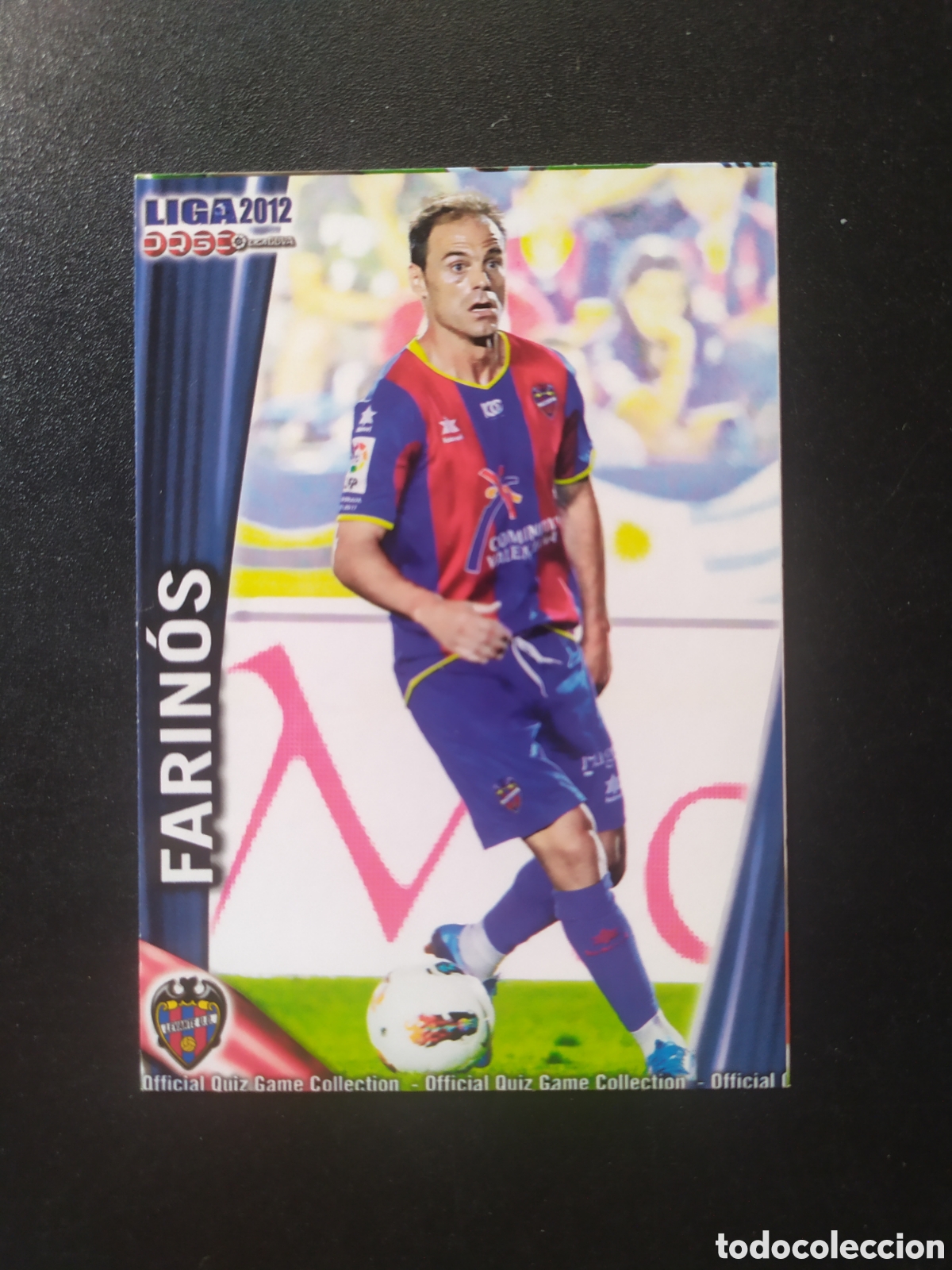 Cromos de f&uacute;tbol: Mundicromo fichas Liga 2011 2012 11 12 Farinos n&deg; 364 Levante