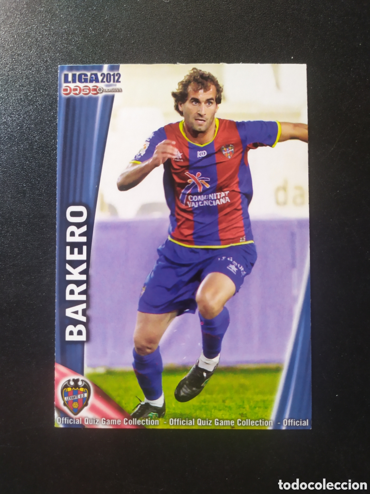 Cromos de f&uacute;tbol: Mundicromo fichas Liga 2011 2012 11 12 Barkero n&deg; 369 Levante