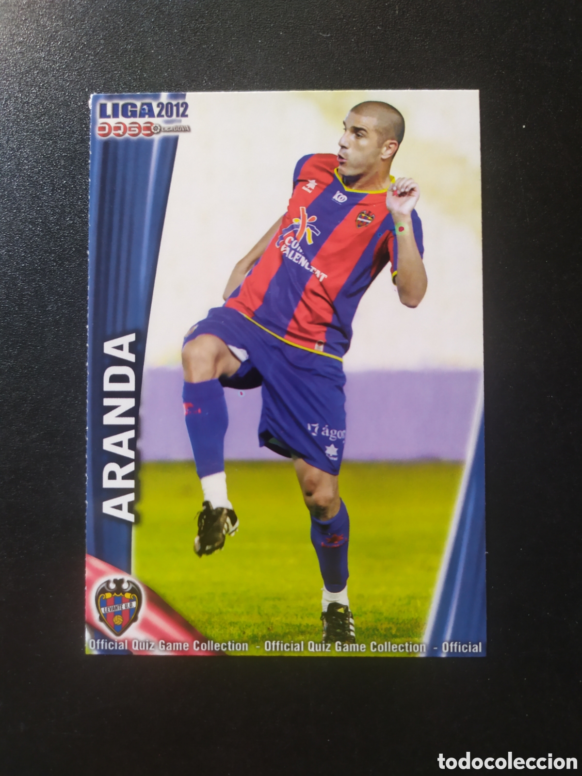 Cromos de f&uacute;tbol: Mundicromo fichas Liga 2011 2012 11 12 Aranda n&deg; 370 Levante