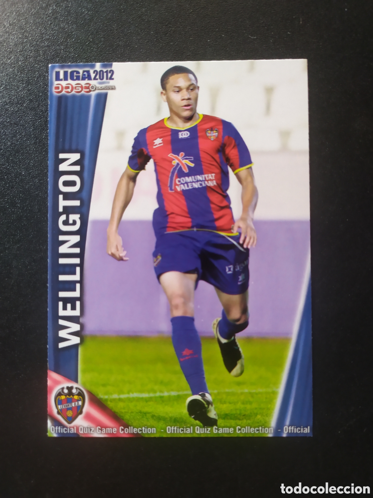 Cromos de f&uacute;tbol: Mundicromo fichas Liga 2011 2012 11 12 Wellington n&deg; 372 Levante