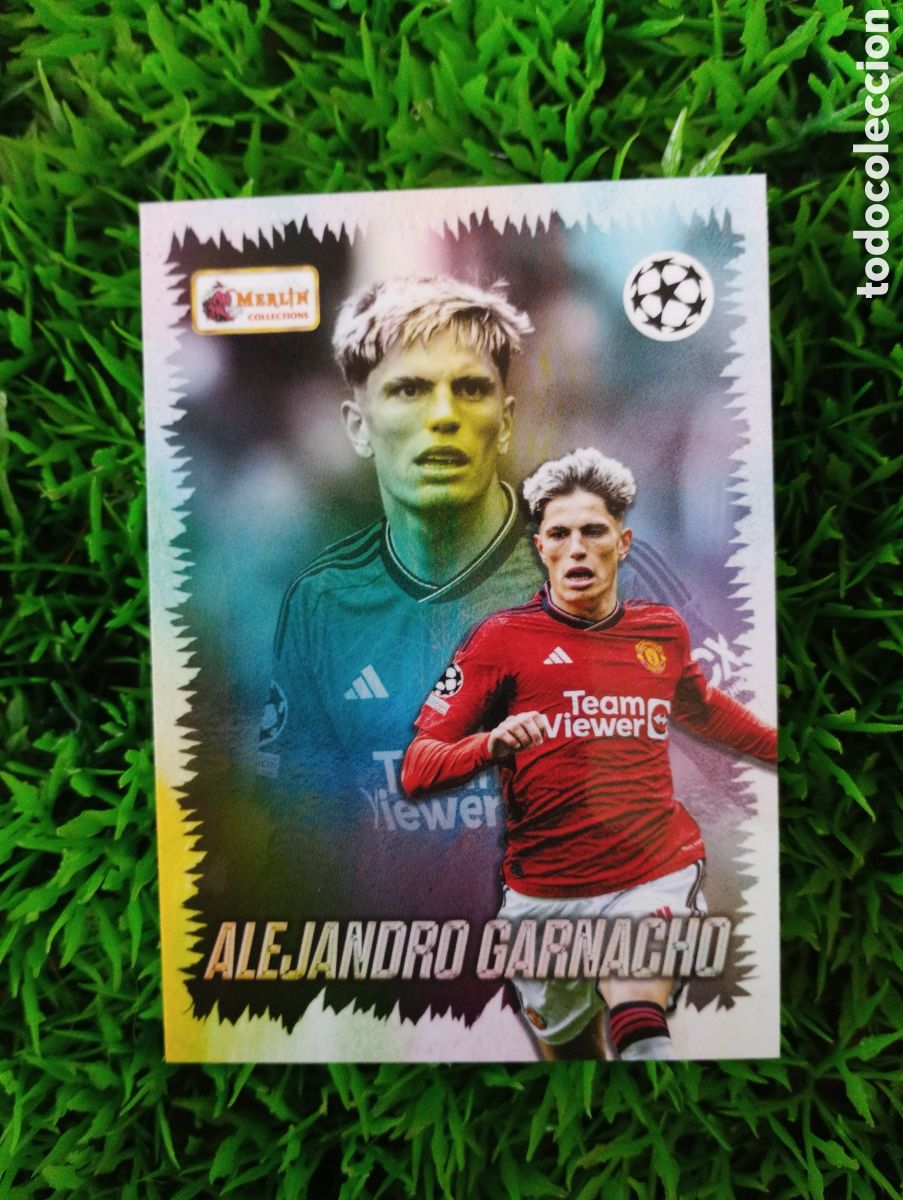Cromos de f&uacute;tbol: Garnacho Manchester United Merlin Heritage # 130