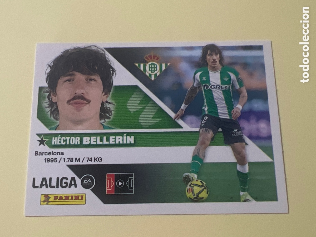 Cromos de f&uacute;tbol: C5411. Cromo Panini Liga Este 2026/2027 26/27 Betis Hector Bellerin 5 B