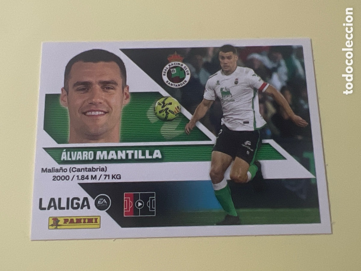 Cromos de f&uacute;tbol: C5413. 5 MANTILLA (Racing) - PANINI Liga ESTE 2026-27 Sticker