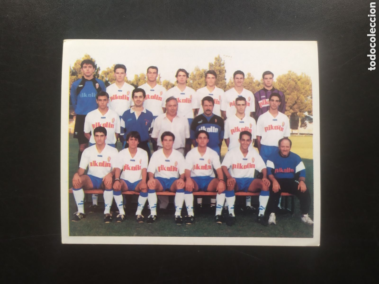 Cromos de f&uacute;tbol: Real Zaragoza historia magic box 1995 cromo n&deg; 254