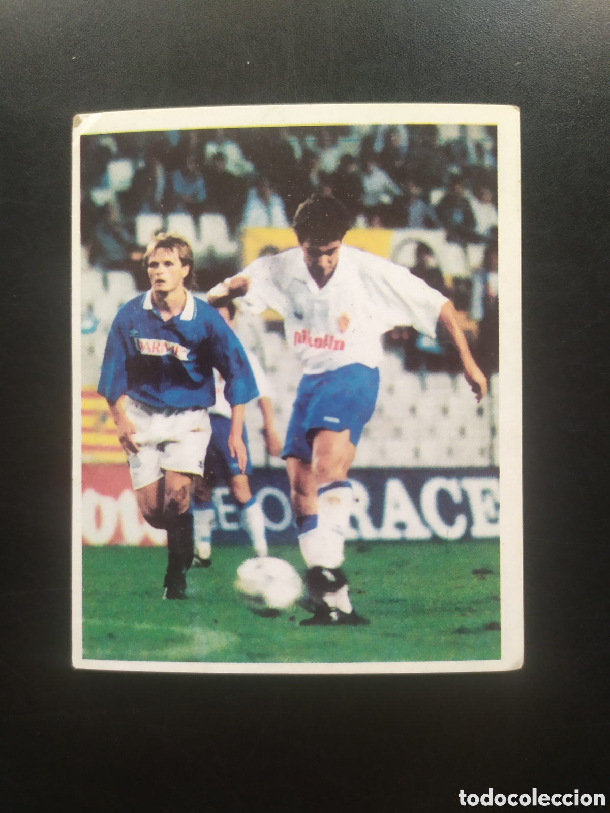Cromos de f&uacute;tbol: Real Zaragoza historia magic box 1995 cromo n&deg; 152