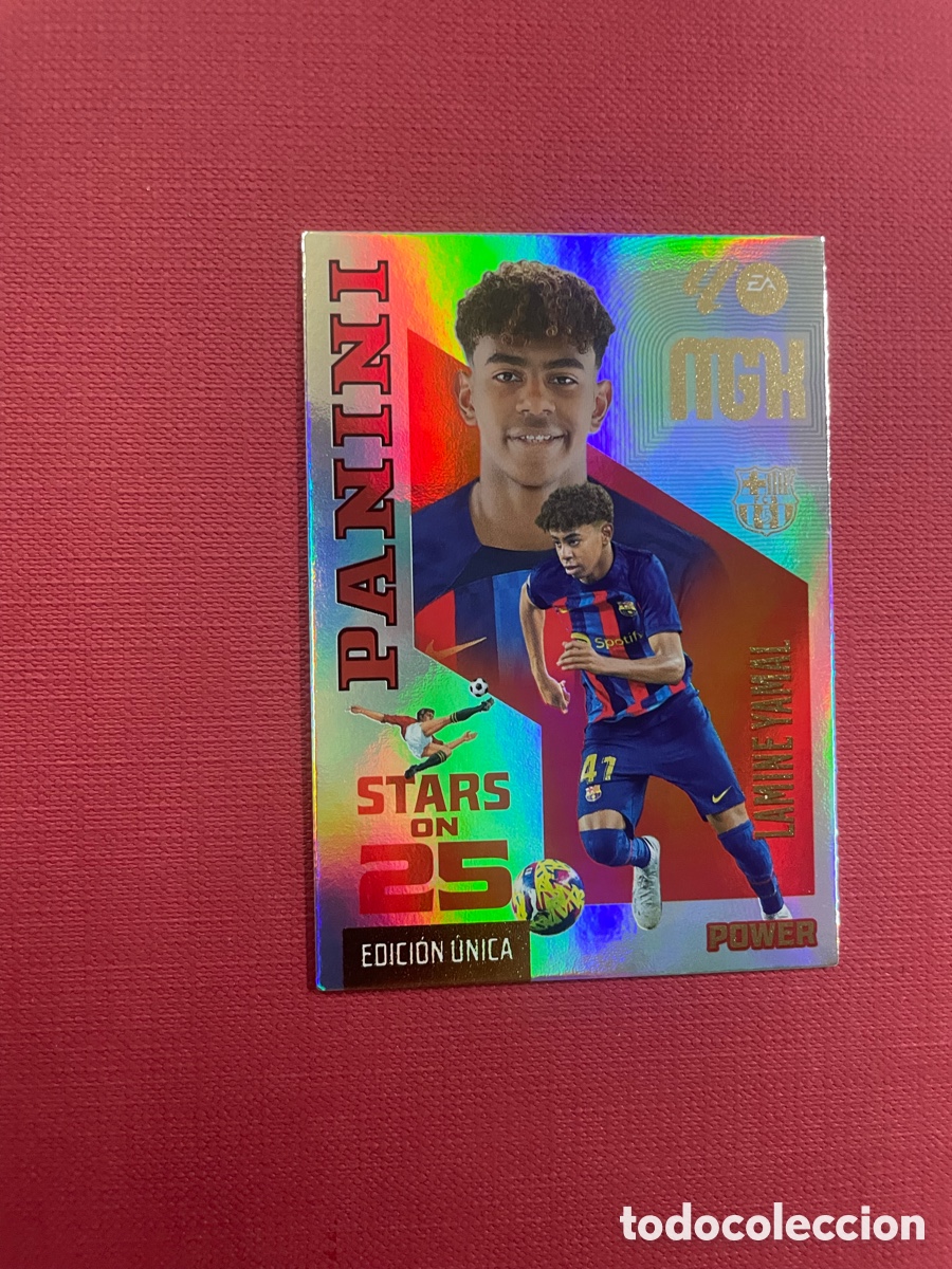 Figurine di Calcio: P 449 Lamine Yamal Stars On 25 Edicion Especial Aniversario Megacraks