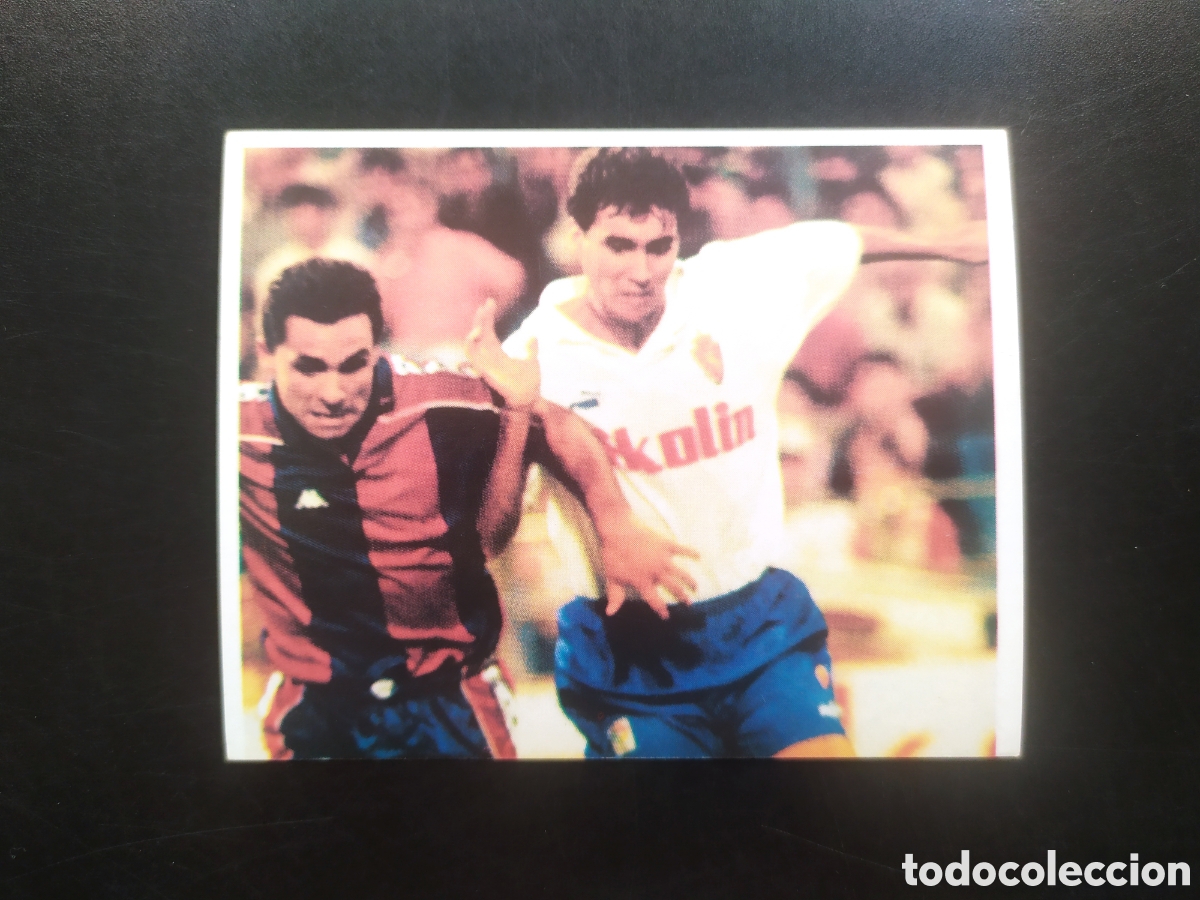 Cromos de f&uacute;tbol: Real Zaragoza historia magic box 1995 cromo n&deg; 209