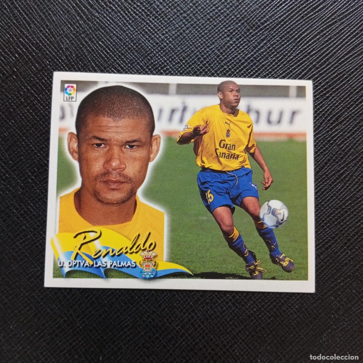 Cromos de f&uacute;tbol: RENALDO LAS PALMAS ESTE 2000 2001 CROMO FUTBOL 00 01 - SIN PEGAR - A75 PG165