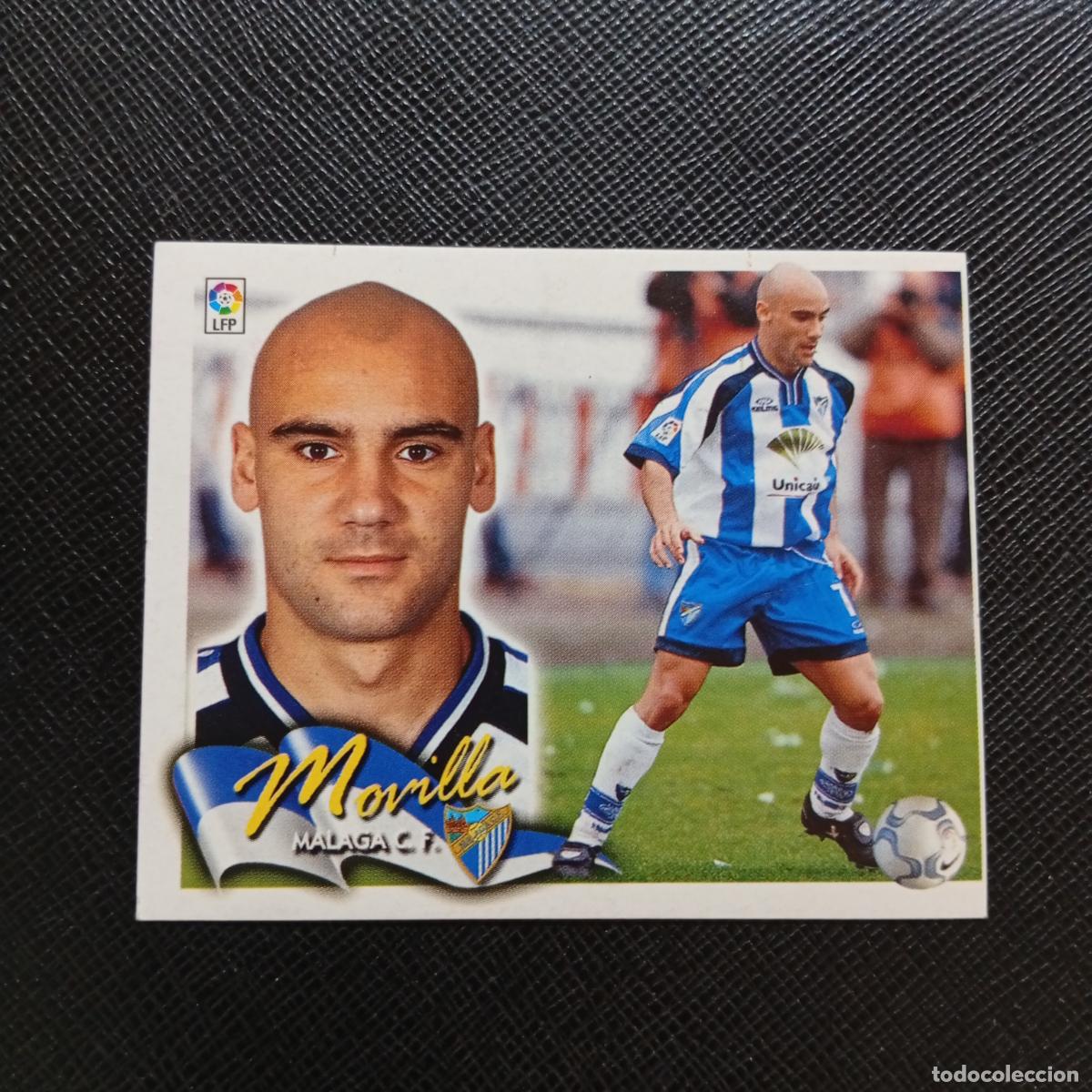 Cromos de f&uacute;tbol: MOVILLA MALAGA ESTE 2000 2001 CROMO FUTBOL 00 01 - SIN PEGAR - A75 PG165