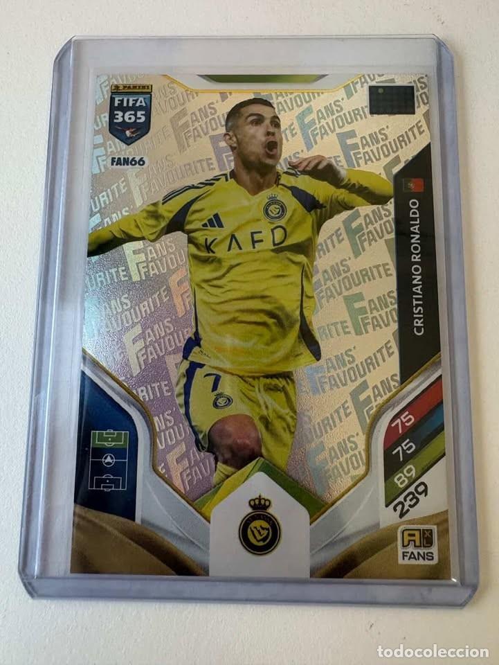 Cromos de f&uacute;tbol: Cristiano Ronaldo Al-Nassr Fans Favourite FAN66 FIFA 365 2025-26