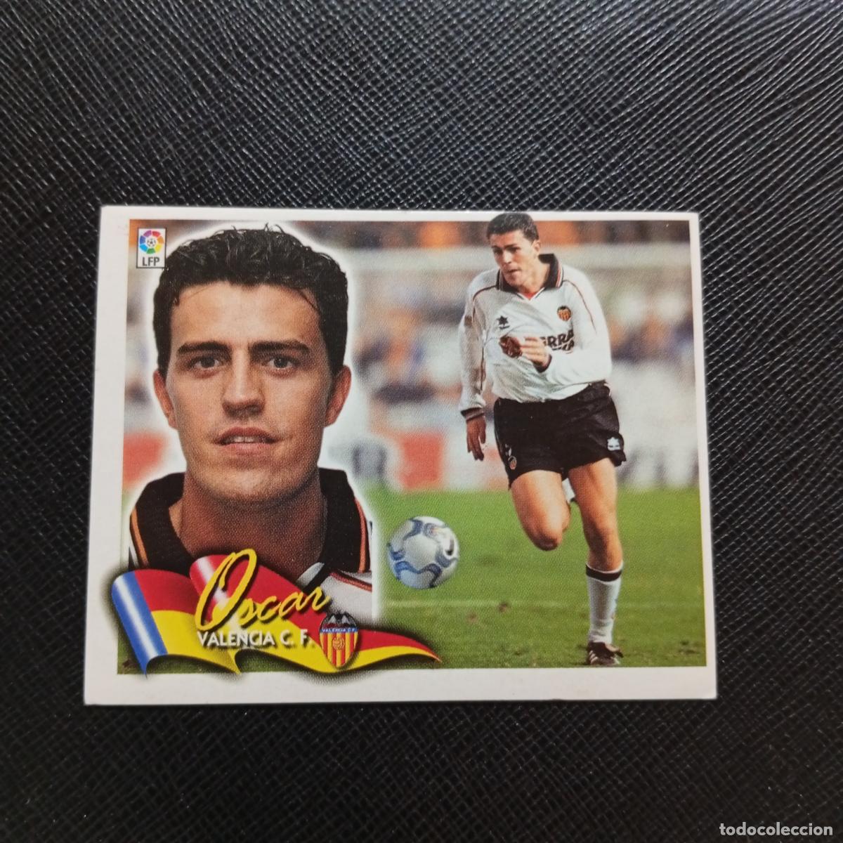 Cromos de f&uacute;tbol: OSCAR VALENCIA ESTE 2000 2001 CROMO FUTBOL 00 01 - SIN PEGAR - A75 PG165 BAJA