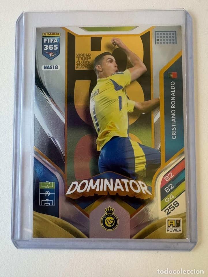 Cromos de f&uacute;tbol: Cristiano Ronaldo Al-Nassr Dominator NAS18 FIFA 365 2025-26