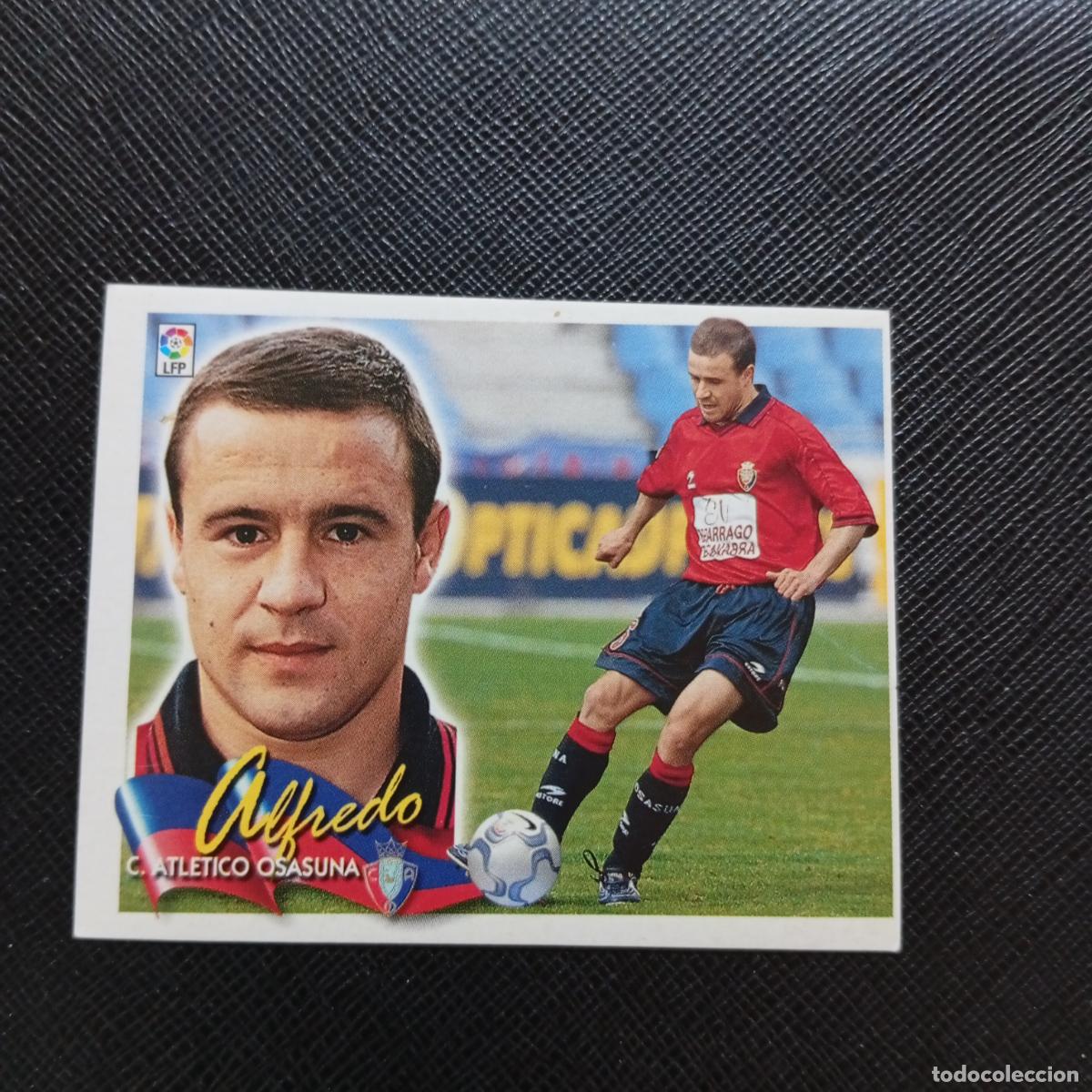 Cromos de f&uacute;tbol: ALFREDO OSASUNA ESTE 2000 2001 CROMO FUTBOL 00 01 - SIN PEGAR - A75 PG174