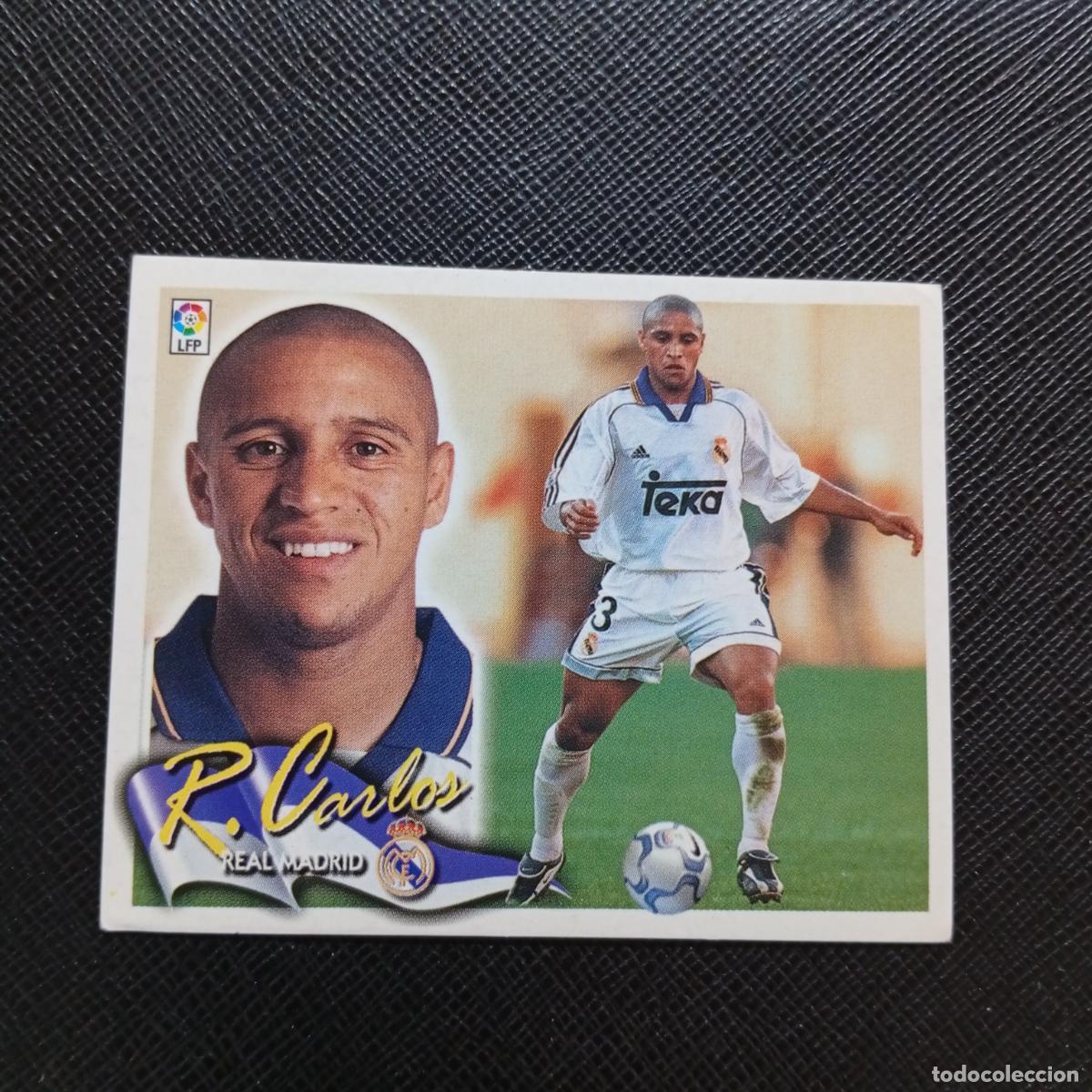 Cromos de f&uacute;tbol: ROBERTO CARLOS REAL MADRID ESTE 2000 2001 CROMO FUTBOL 00 01 - SIN PEGAR - A75 PG174