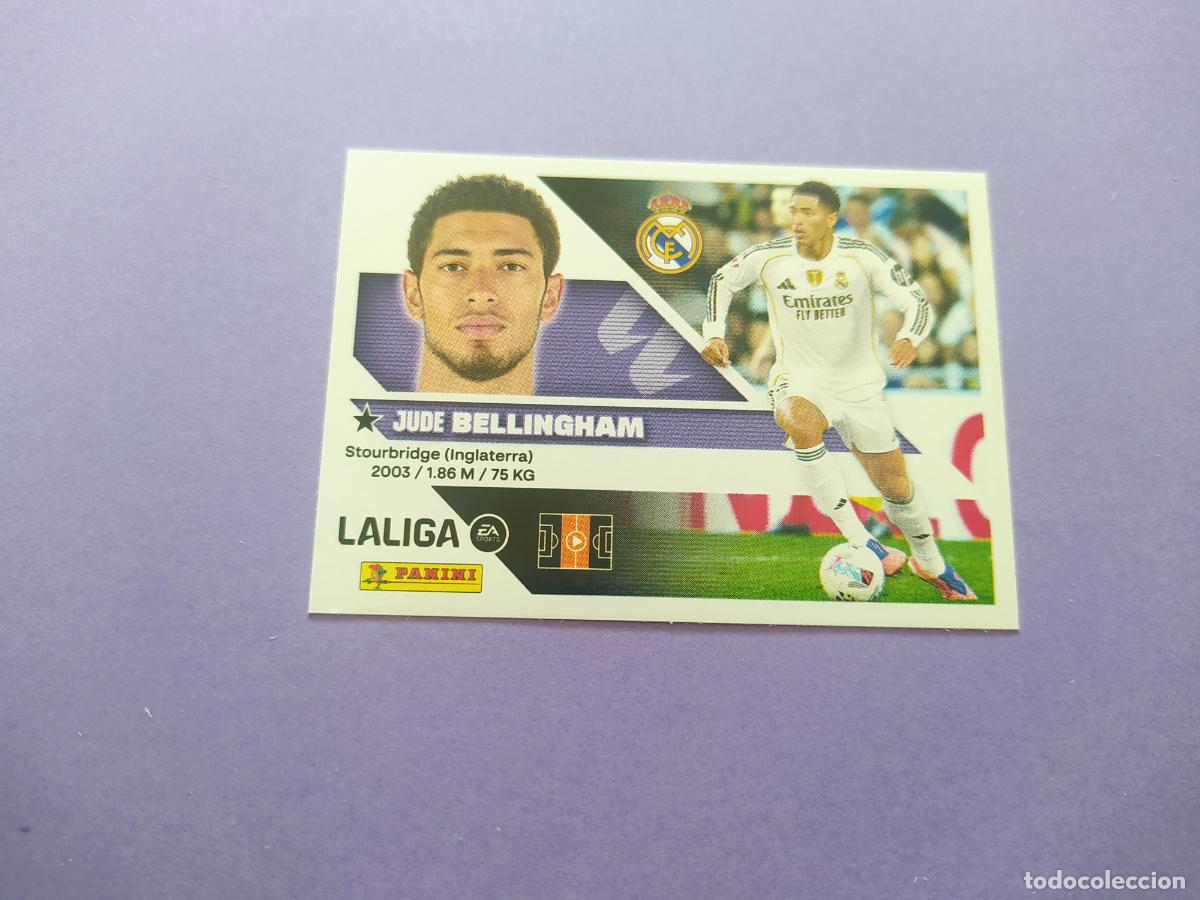 Cromos de f&uacute;tbol: LIGA ESTE 2026 2027 26 27 NUEVO - REAL MADRID N&ordm; 14 BELLINGHAM