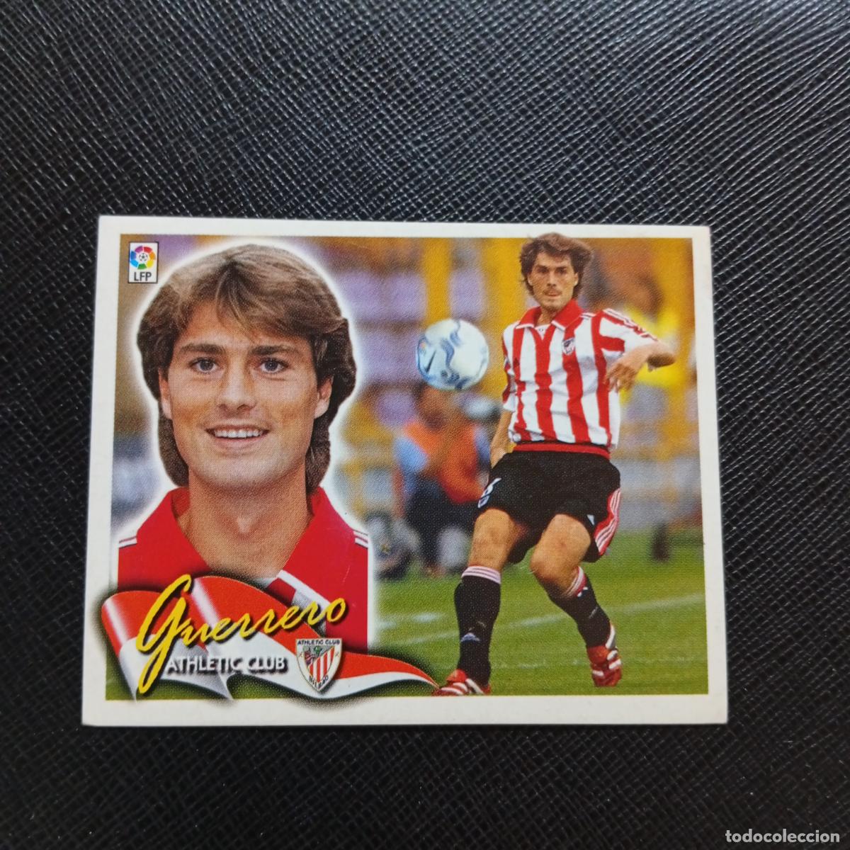 Cromos de f&uacute;tbol: GUERRERO BILBAO ESTE 2000 2001 CROMO FUTBOL 00 01 - SIN PEGAR - A75 PG174 B