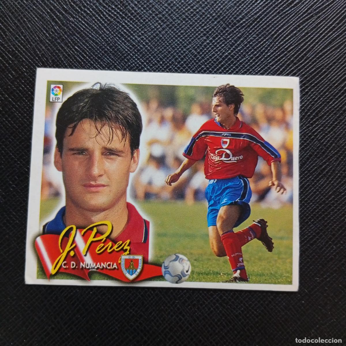 Cromos de f&uacute;tbol: JORGE PEREZ NUMANCIA ESTE 2000 2001 CROMO FUTBOL 00 01 - SIN PEGAR - A75 PG174 BAJA