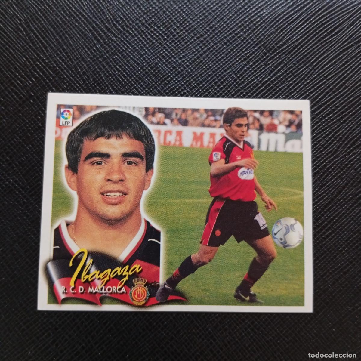 Cromos de f&uacute;tbol: IBAGAZA MALLORCA ESTE 2000 2001 CROMO FUTBOL 00 01 - SIN PEGAR - A75 PG174