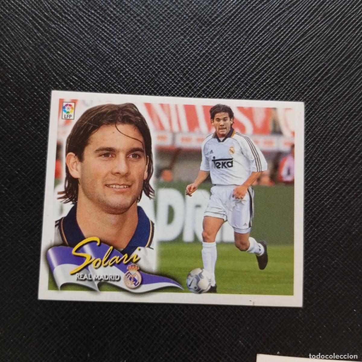 Cromos de f&uacute;tbol: SOLARI REAL MADRID ESTE 2000 2001 CROMO FUTBOL 00 01 - SIN PEGAR - A75 PG183