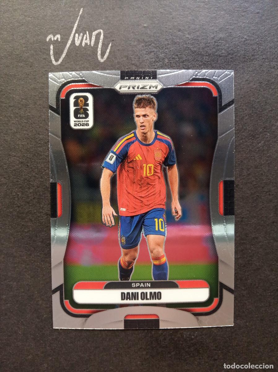 Cromos de f&uacute;tbol: N&ordm; 82 DANI OLMO ESPA&Ntilde;A FC BARCELONA ⚽ PANINI &reg; PRIZM FIFA WORLD CUP 2026 MUNDIAL 25 26 NUEVO