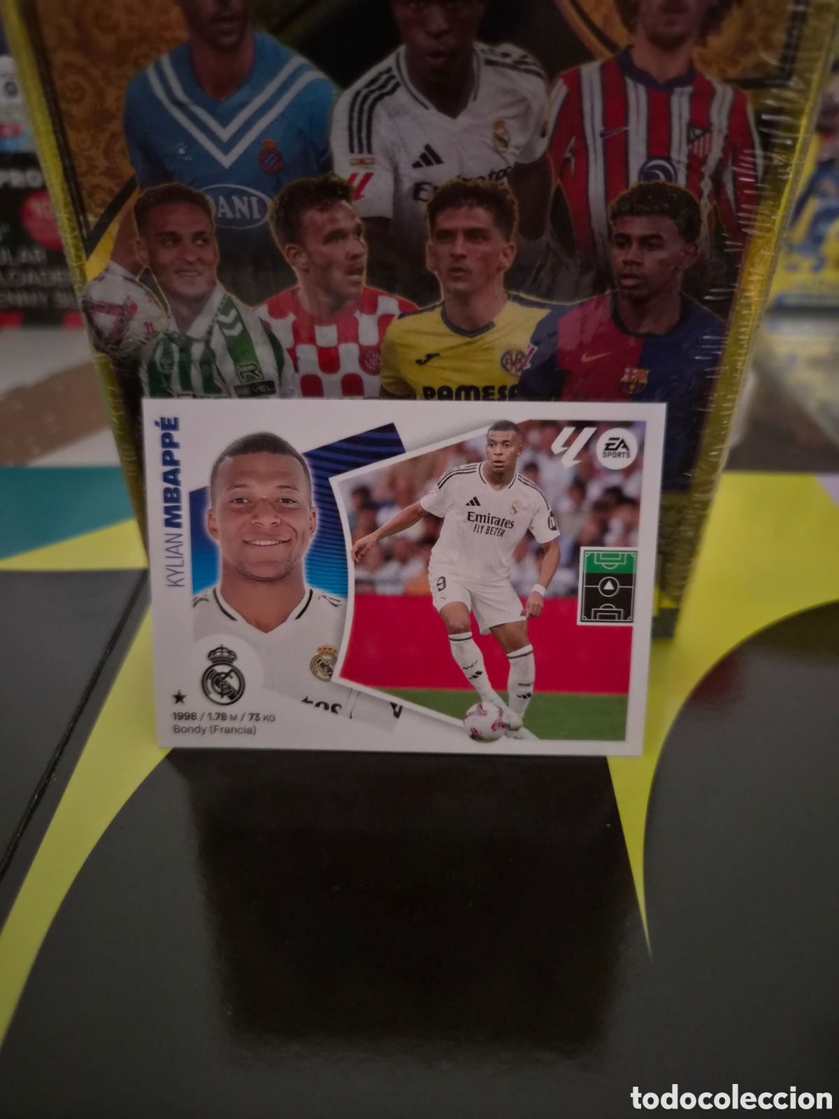 Cromos de f&uacute;tbol: Fichaje N&deg;20 (2&deg; Version) Mbappe Liga Este 24/25