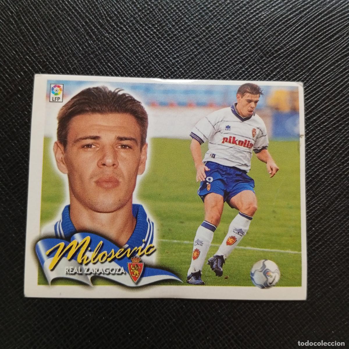 Cromos de f&uacute;tbol: MILOSEVIC ZARAGOZA ESTE 2000 2001 CROMO FUTBOL 00 01 - SIN PEGAR - A75 PG183 BAJA