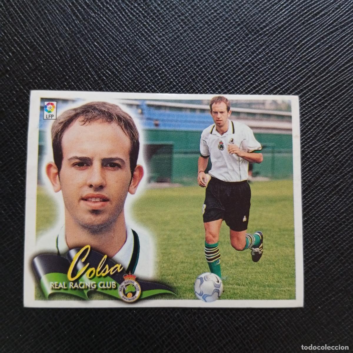 Cromos de f&uacute;tbol: COLSA RACING ESTE 2000 2001 CROMO FUTBOL 00 01 - SIN PEGAR - A75 PG183