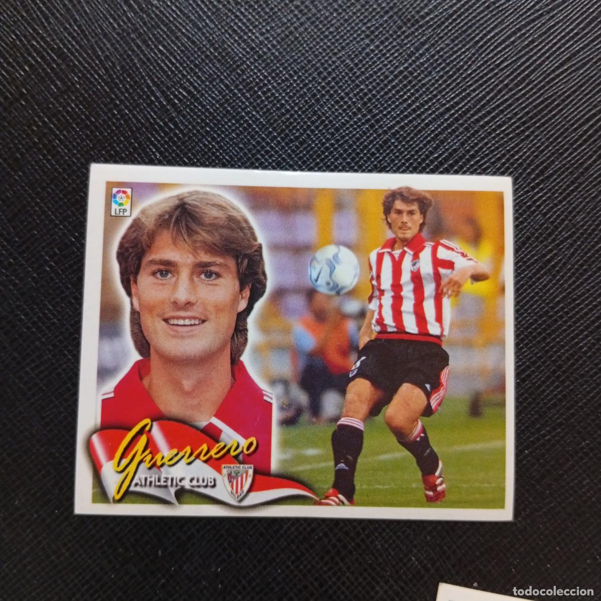 Cromos de f&uacute;tbol: GUERRERO BILBAO ESTE 2000 2001 CROMO FUTBOL 00 01 - SIN PEGAR - A75 PG192