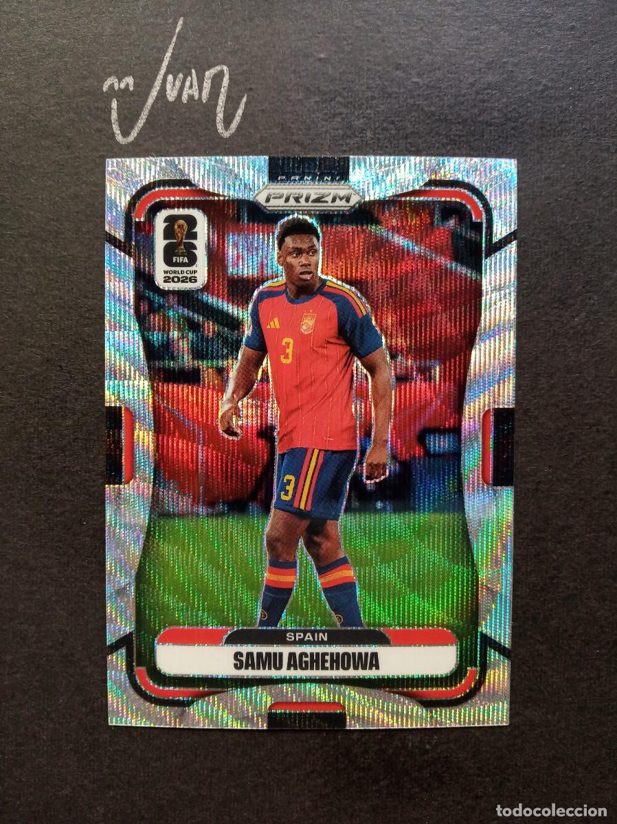 Cromos de f&uacute;tbol: N&ordm; 81 WAVE SAMU AGHEHOWA ESPA&Ntilde;A FC PORTO ⚽ PANINI &reg; PRIZM FIFA WORLD CUP 2026 MUNDIAL 25 26 NUEVO