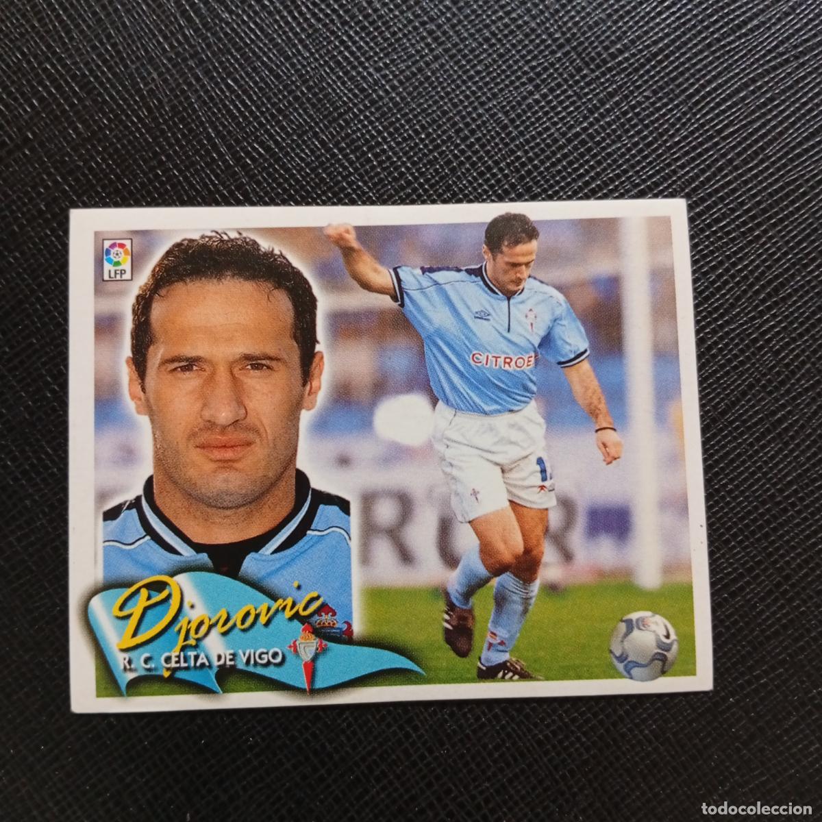 Cromos de f&uacute;tbol: DJOROVIC CELTA ESTE 2000 2001 CROMO FUTBOL 00 01 - SIN PEGAR - A75 PG192