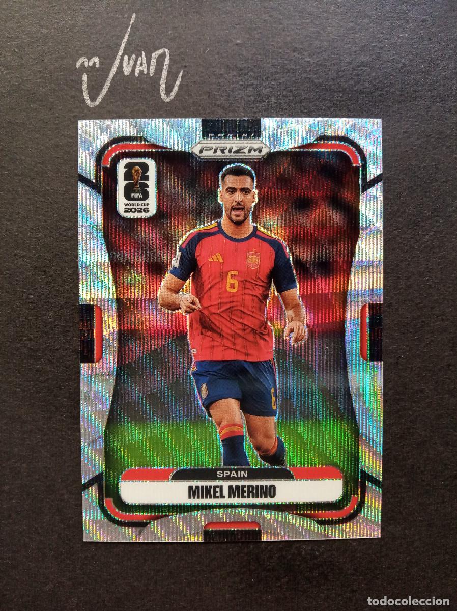 Cromos de Futebol: N&ordm; 71 WAVE MIKEL MERINO ESPA&Ntilde;A ARSENAL ⚽ PANINI &reg; PRIZM FIFA WORLD CUP 2026 MUNDIAL 25 26