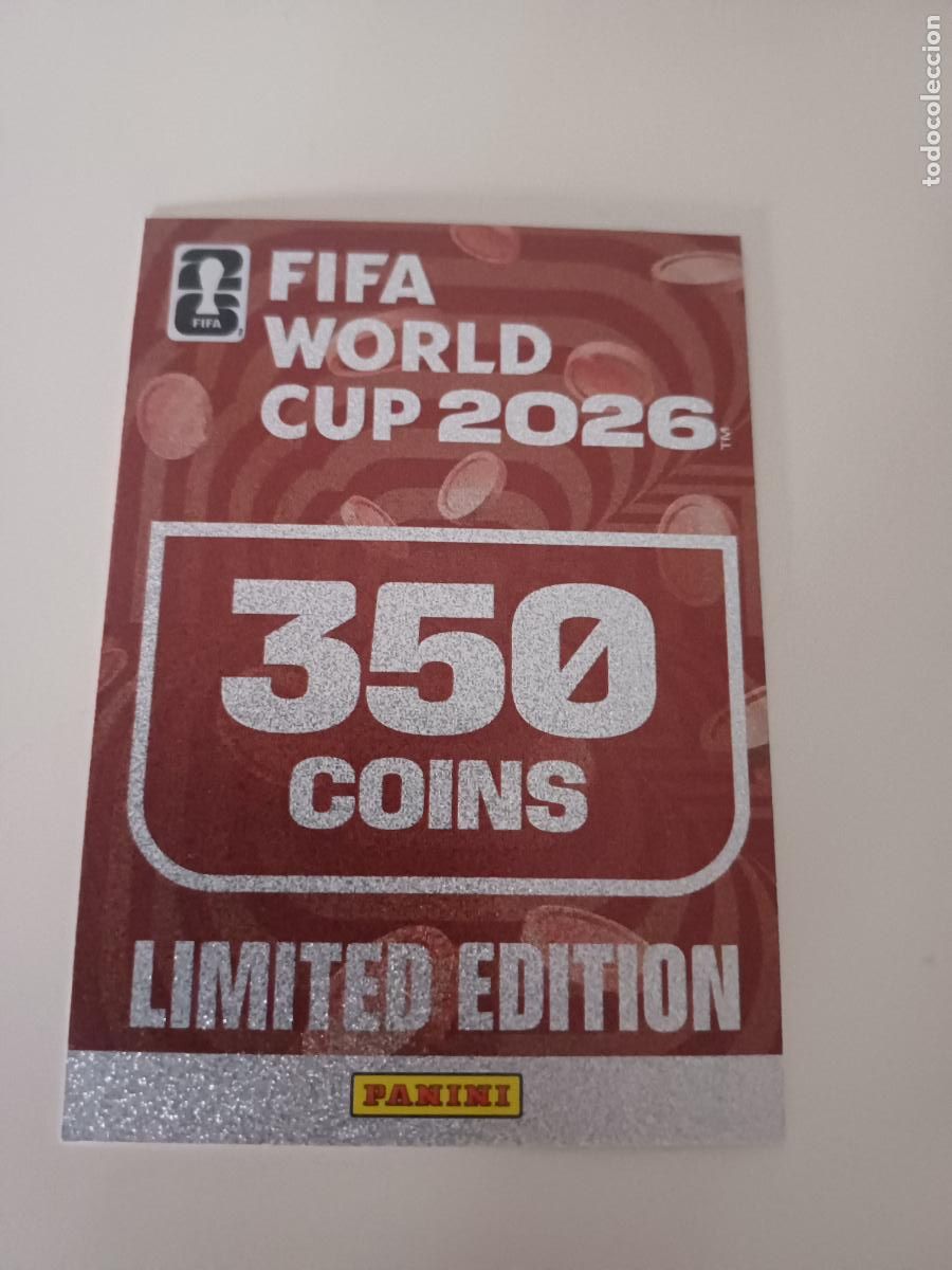 Fu&szlig;ball-Sticker: EL 350 Coin Fifa World Cup 2026