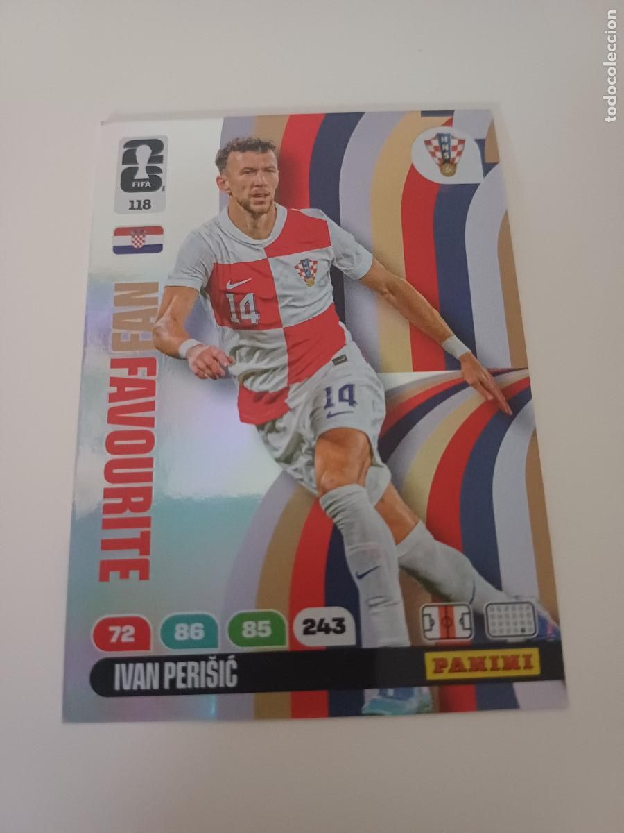 Fu&szlig;ball-Sticker: 118 - CRO01 - Ivan Perisic / Croatia