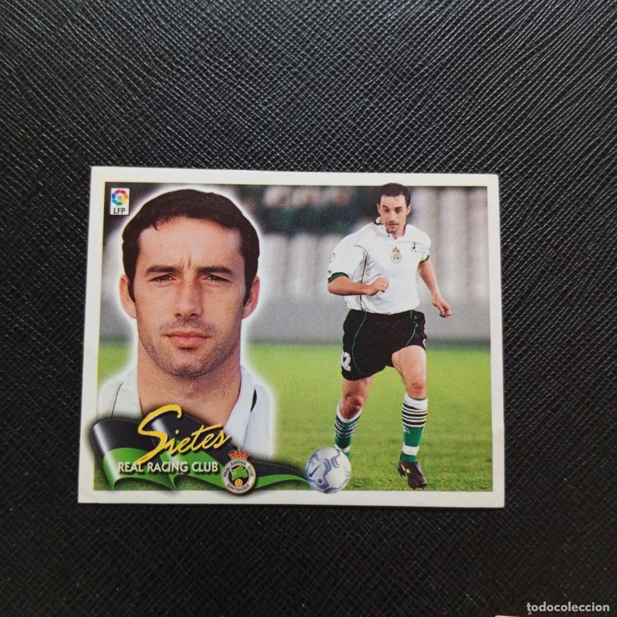 Cromos de f&uacute;tbol: SIETES RACING SANTANDER ESTE 2000 2001 CROMO FUTBOL 00 01 - SIN PEGAR - A75 PG192