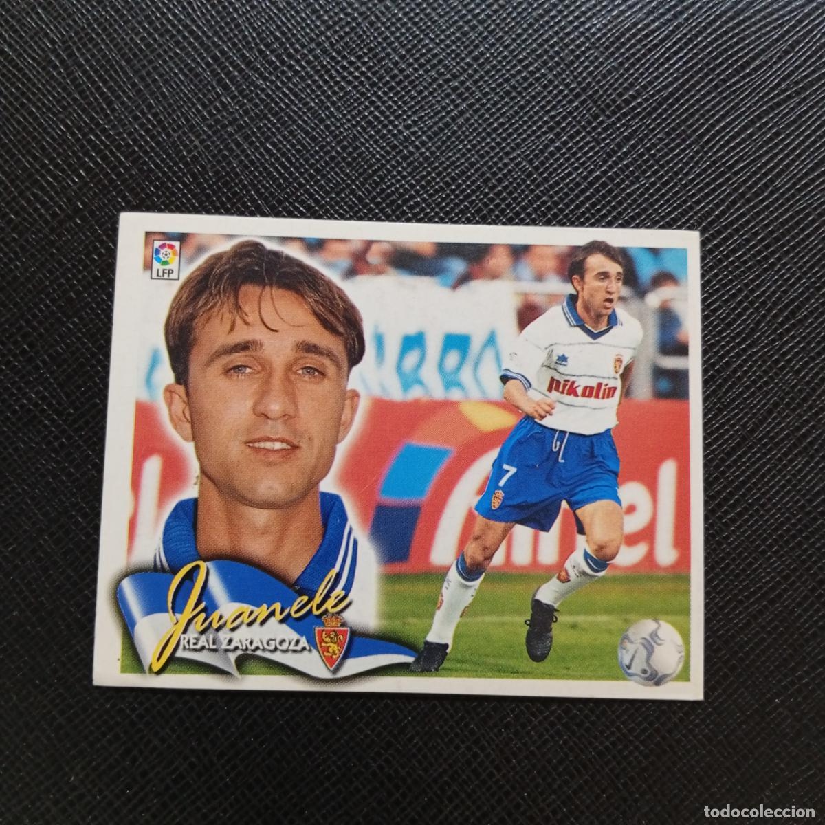 Fu&szlig;ball-Sticker: JUANELE ZARAGOZA ESTE 2000 2001 CROMO FUTBOL 00 01 - SIN PEGAR - A75 PG192